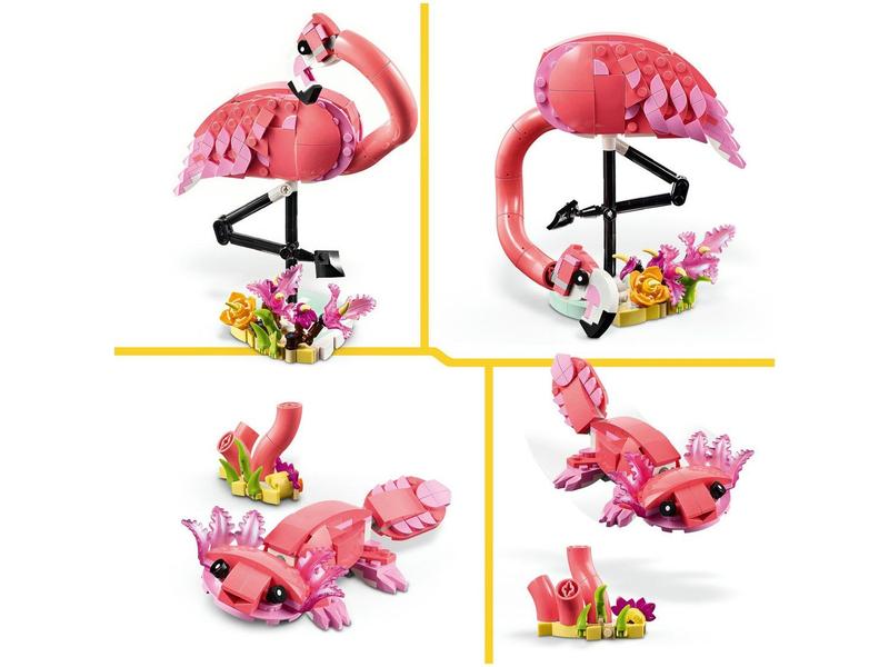 LEGO Creator Animais Selvagens Flamingo Rosa - 31170 288 Peças